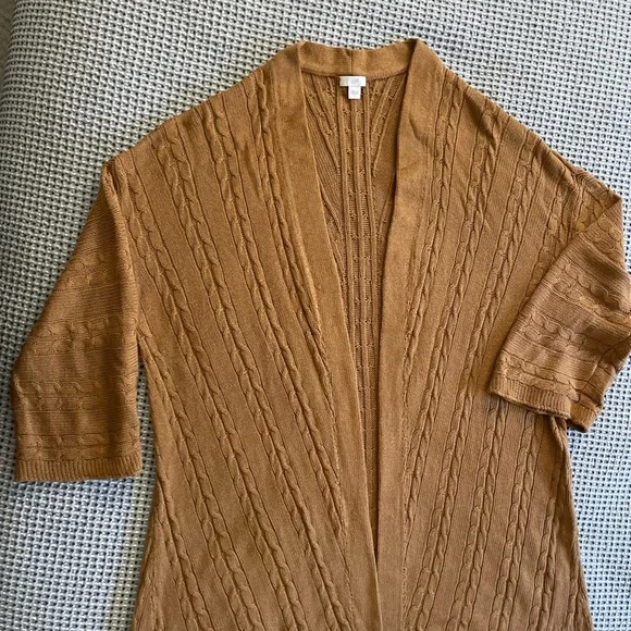 J Jill Dijon Cardigan Sweater - Picture 2 of 4